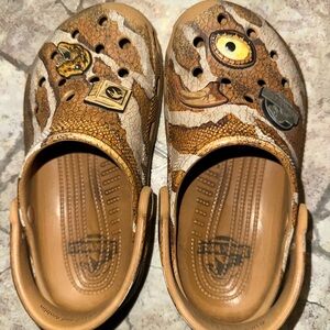 Kids dinosaur crocs